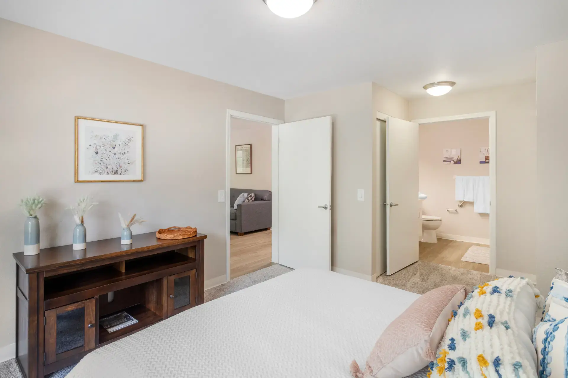 Fully furnished apartment home.